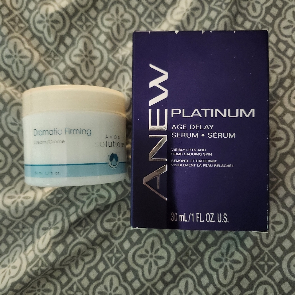 Anew Age Defying Serum and firming cream bundle